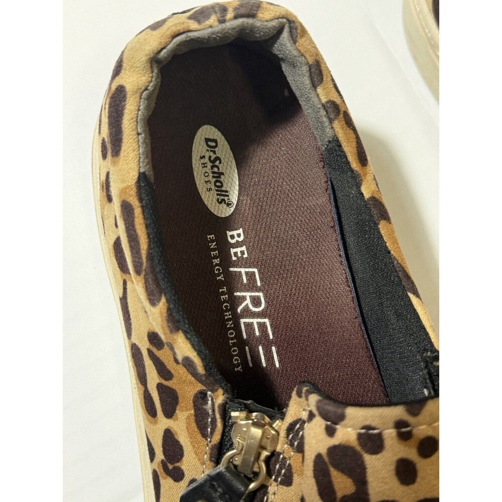 Dr. Scholl’s Be Free Leopard Print Slip On Sneakers Women’s Size 6.5 Memory Foam - Picture 6 of 7